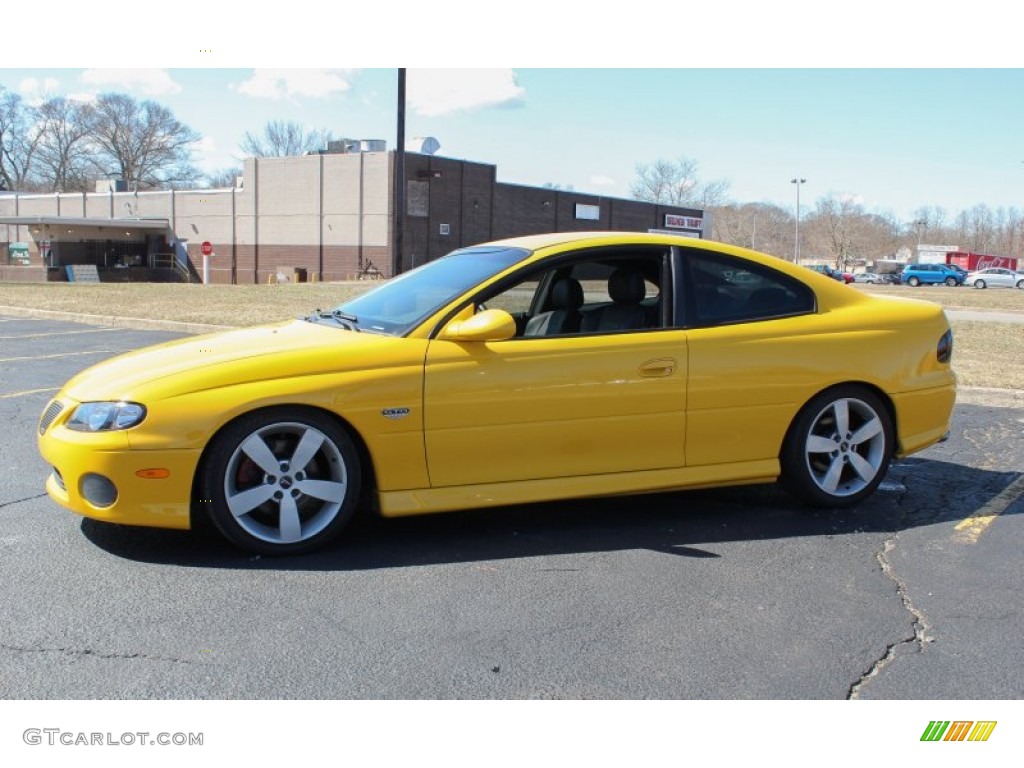 2004 GTO Coupe - Yellow Jacket / Black photo #3