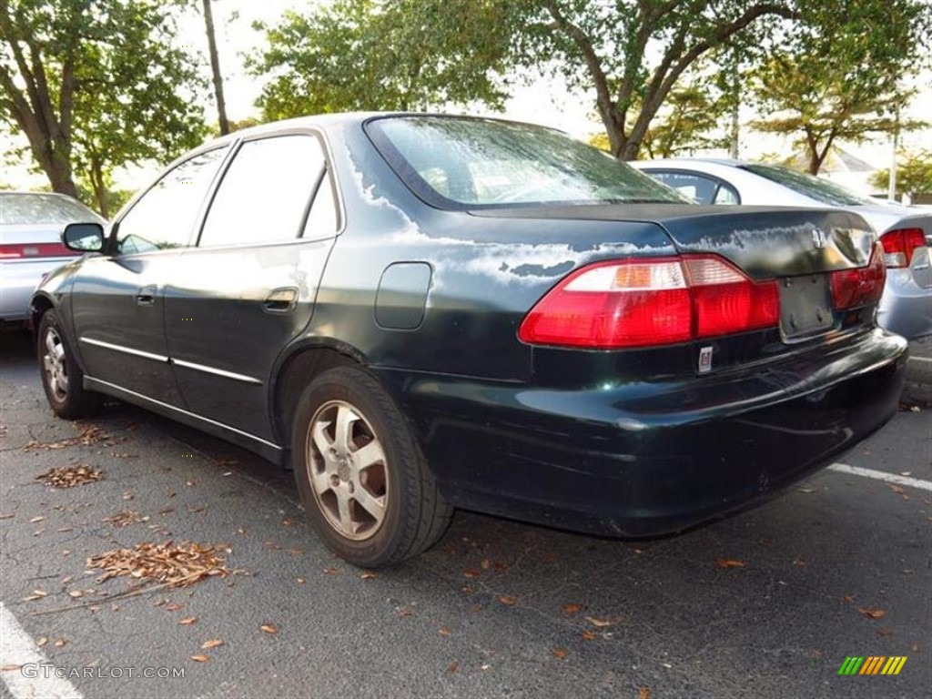 1998 Accord EX Sedan - Dark Emerald Pearl / Ivory photo #2