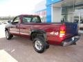 1999 Dark Toreador Red Metallic GMC Sierra 2500 SLE Regular Cab 4x4  photo #2