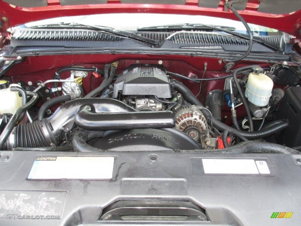 1999 GMC Sierra 2500 SLE Regular Cab 4x4 Engine Photos