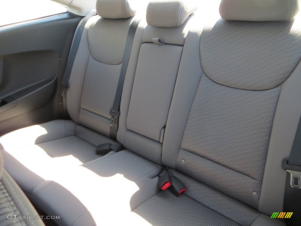 2013 Elantra Coupe GS - Blue Sky Metallic / Gray photo #19