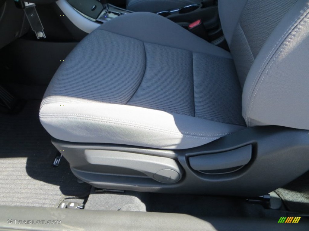 2013 Elantra Coupe GS - Blue Sky Metallic / Gray photo #21