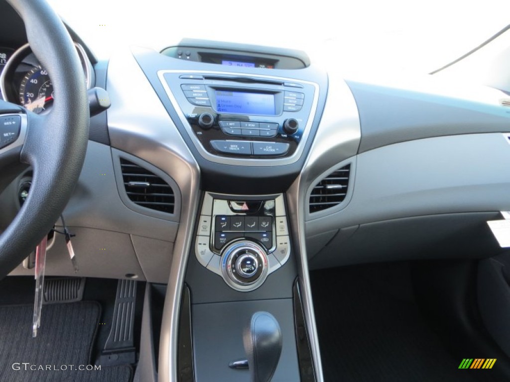 2013 Elantra Coupe GS - Blue Sky Metallic / Gray photo #23