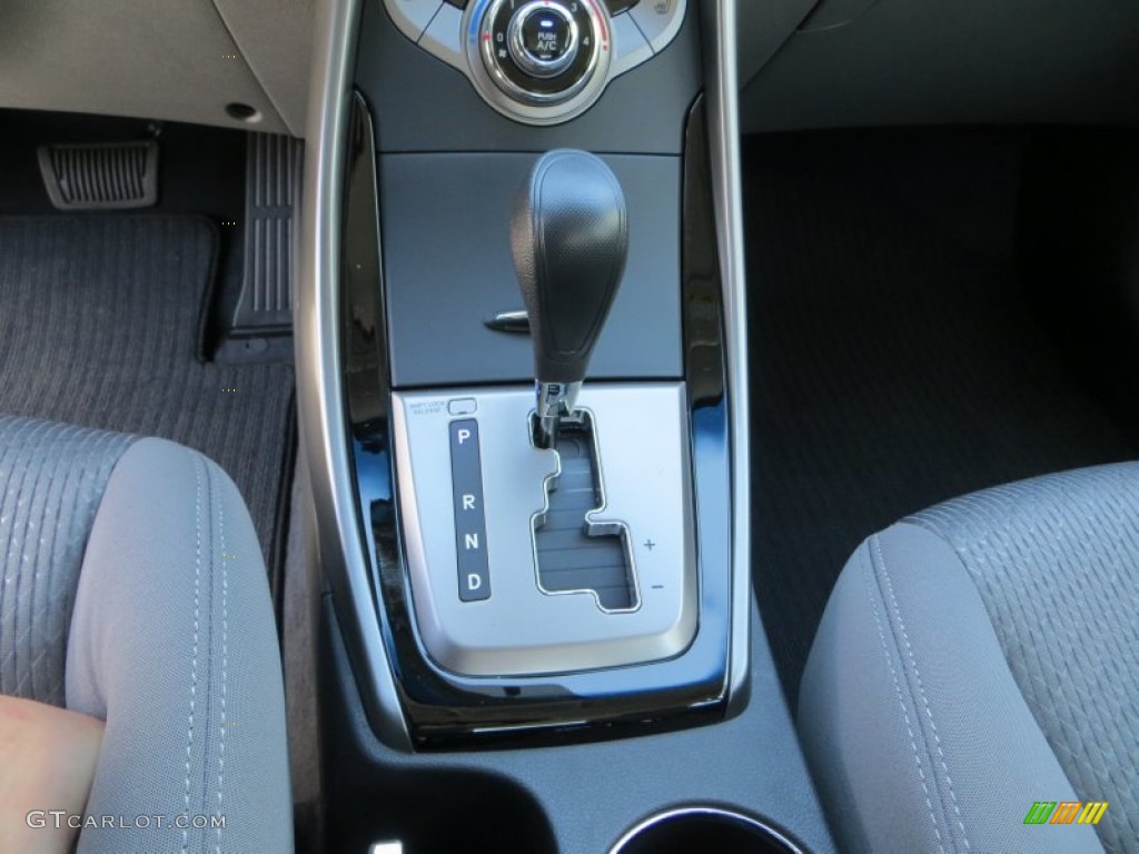 2013 Elantra Coupe GS - Blue Sky Metallic / Gray photo #26