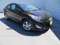 2013 Black Noir Pearl Hyundai Elantra Coupe GS  photo #1