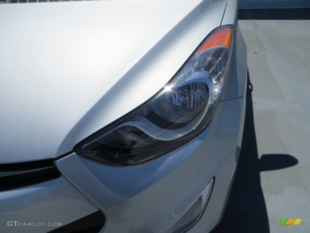 2013 Elantra Coupe GS - Silver / Gray photo #11
