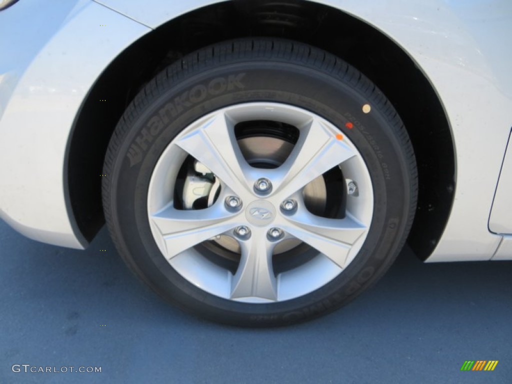 2013 Elantra Coupe GS - Silver / Gray photo #13
