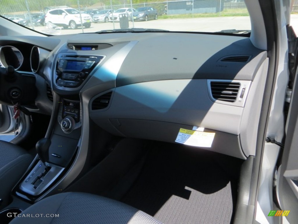 2013 Elantra Coupe GS - Silver / Gray photo #18