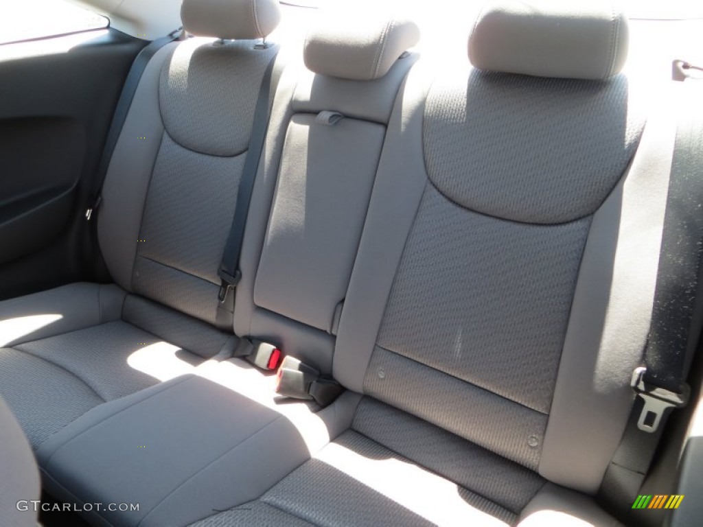 2013 Elantra Coupe GS - Silver / Gray photo #21
