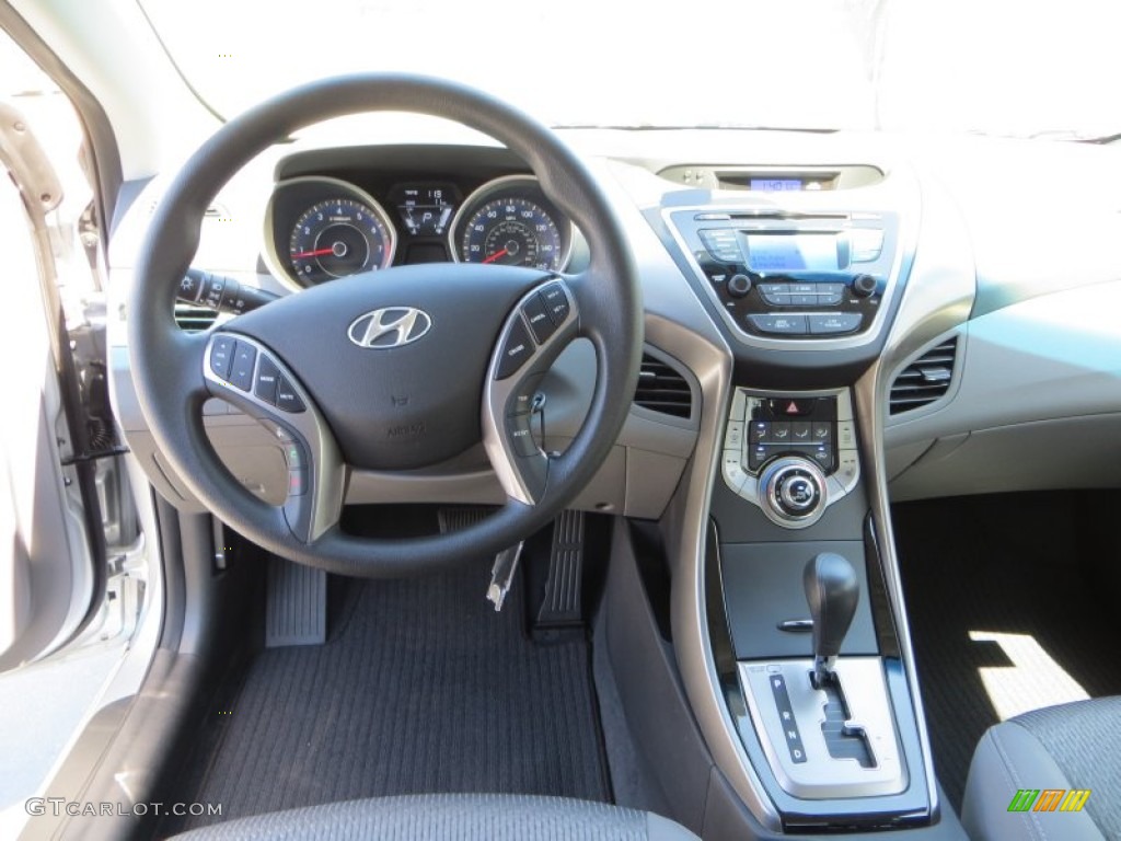 2013 Elantra Coupe GS - Silver / Gray photo #24
