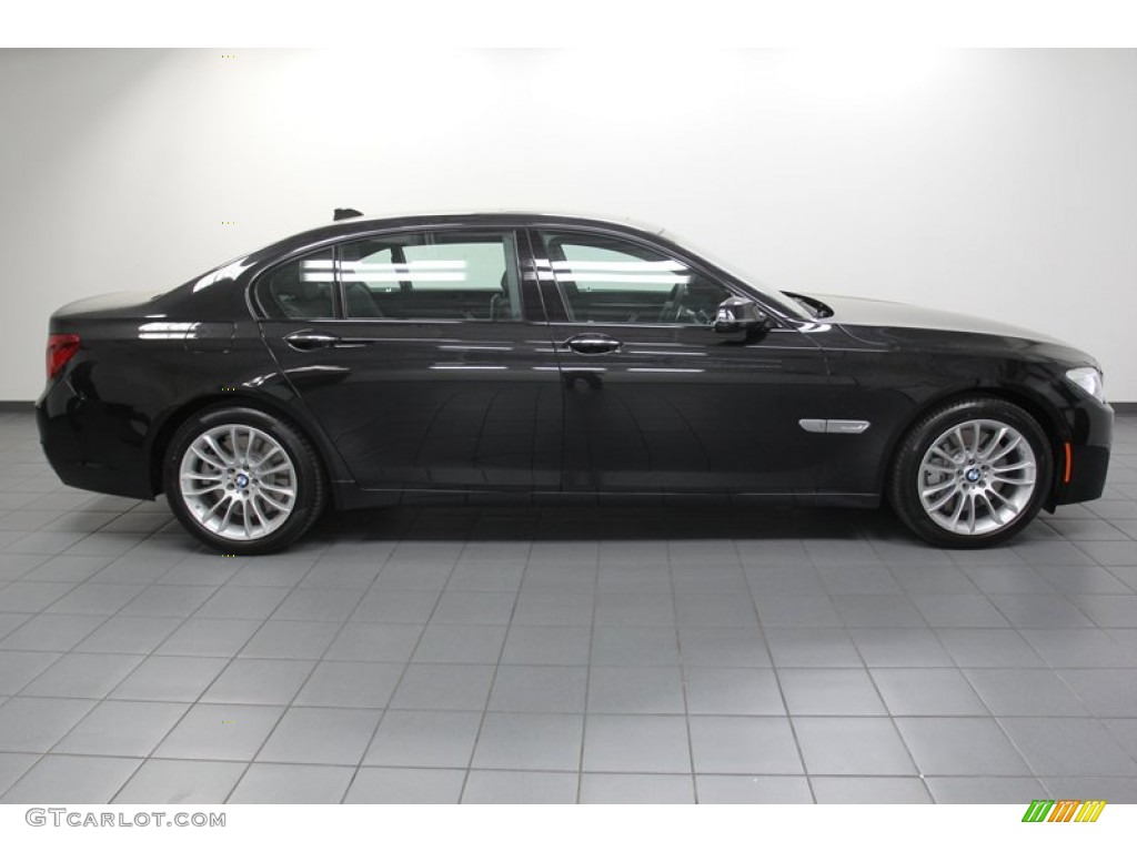 2013 7 Series 750Li Sedan - Black Sapphire Metallic / Black photo #2