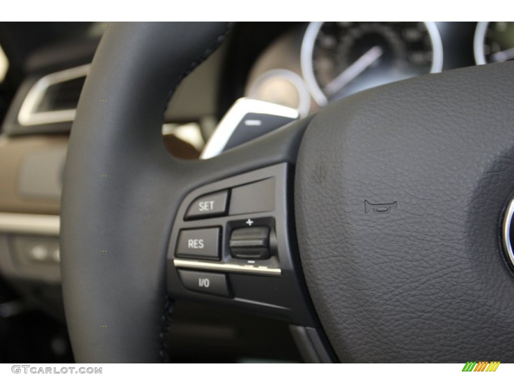 2013 7 Series 750Li Sedan - Black Sapphire Metallic / Black photo #26