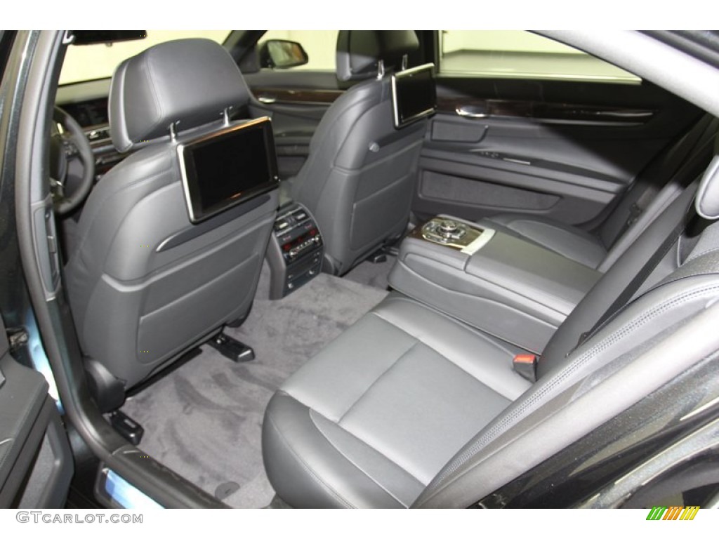 2013 7 Series 750Li Sedan - Black Sapphire Metallic / Black photo #28