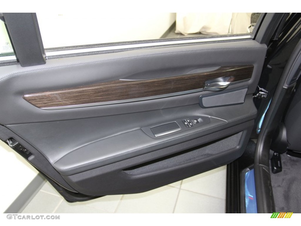 2013 7 Series 750Li Sedan - Black Sapphire Metallic / Black photo #29
