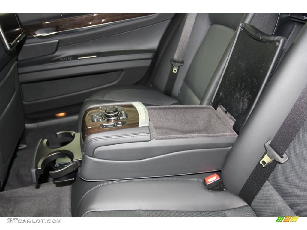 2013 7 Series 750Li Sedan - Black Sapphire Metallic / Black photo #31