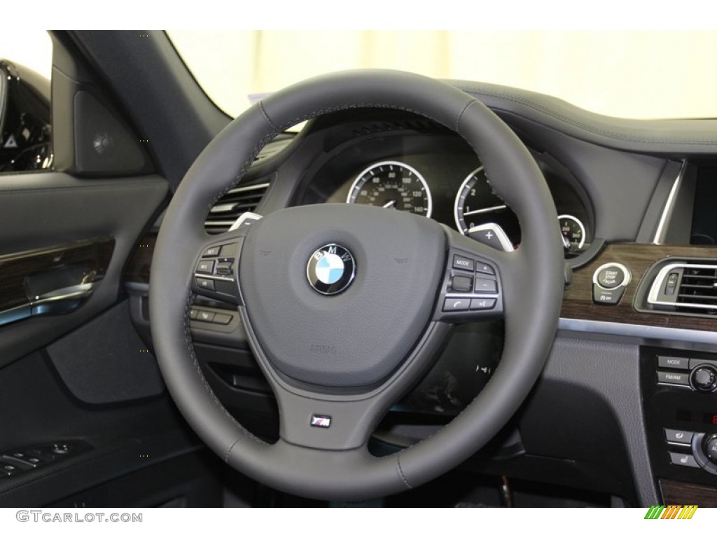 2013 7 Series 750Li Sedan - Black Sapphire Metallic / Black photo #34