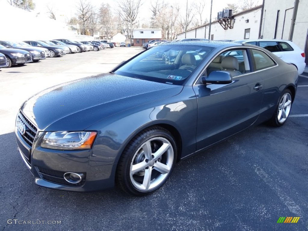 Meteor Gray Pearl Effect 2010 Audi A5 3.2 quattro Coupe Exterior Photo #78992824
