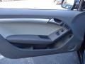2010 Audi A5 Light Gray Interior Door Panel Photo