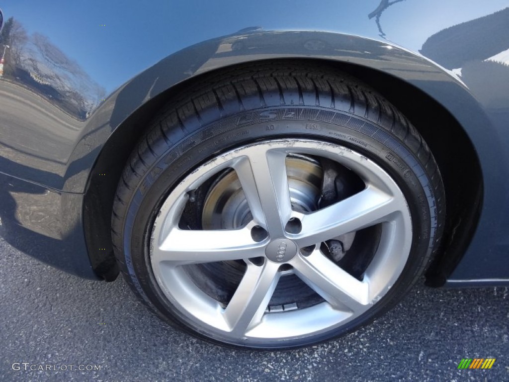 2010 A5 3.2 quattro Coupe - Meteor Gray Pearl Effect / Light Gray photo #24