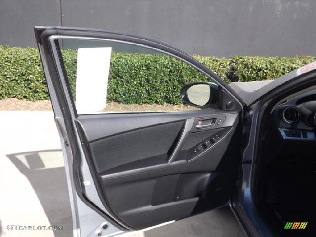 2013 Mazda MAZDA3 i Touring 5 Door Black Door Panel Photo #78994384