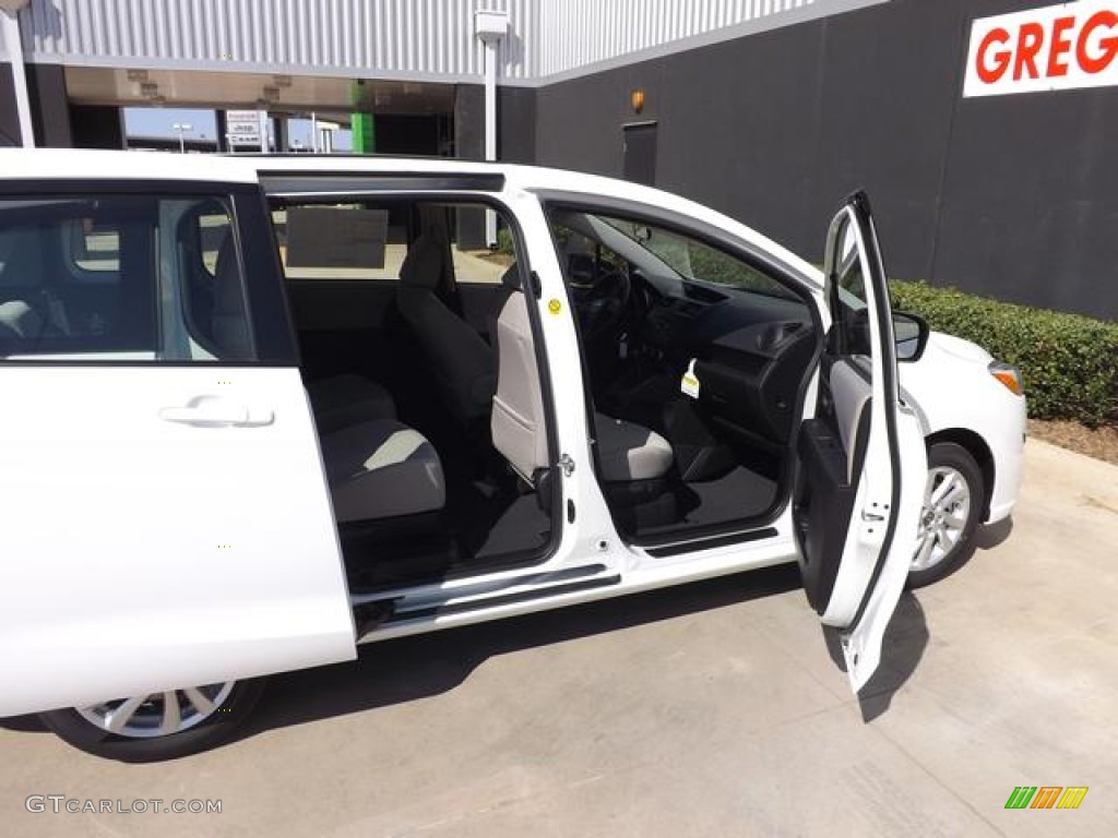 2013 MAZDA5 Sport - Crystal White Pearl / Sand photo #8
