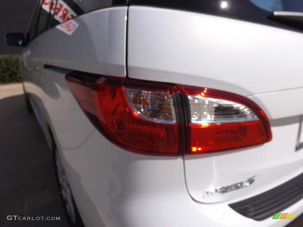 2013 MAZDA5 Sport - Crystal White Pearl / Sand photo #13
