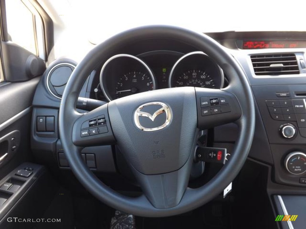 2013 MAZDA5 Sport - Crystal White Pearl / Sand photo #15