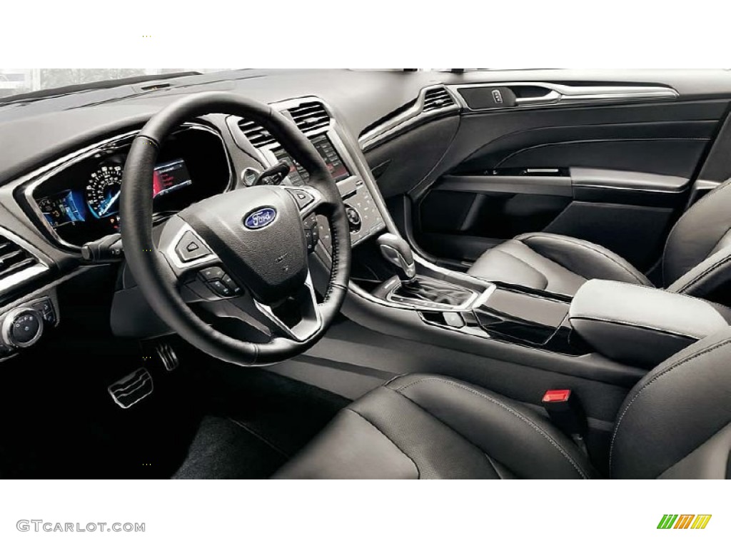 2013 Fusion SE - Sterling Gray Metallic / Charcoal Black photo #2