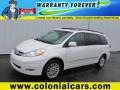 Blizzard White Pearl 2009 Toyota Sienna Limited AWD