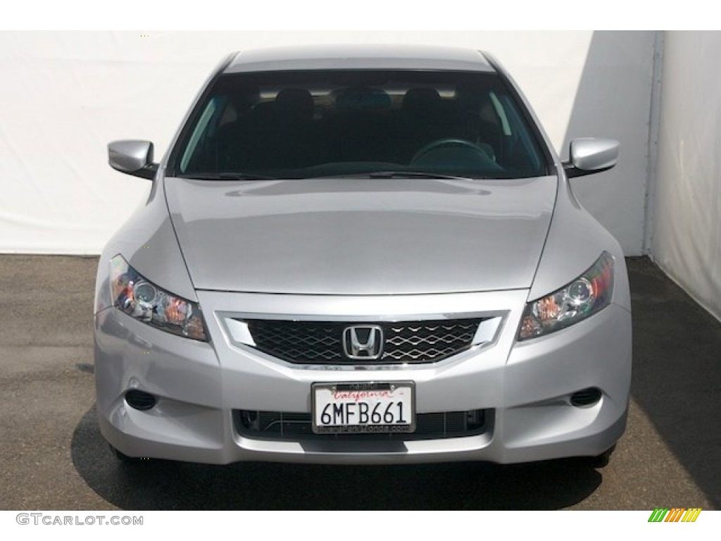 2010 Accord LX-S Coupe - Alabaster Silver Metallic / Black photo #7
