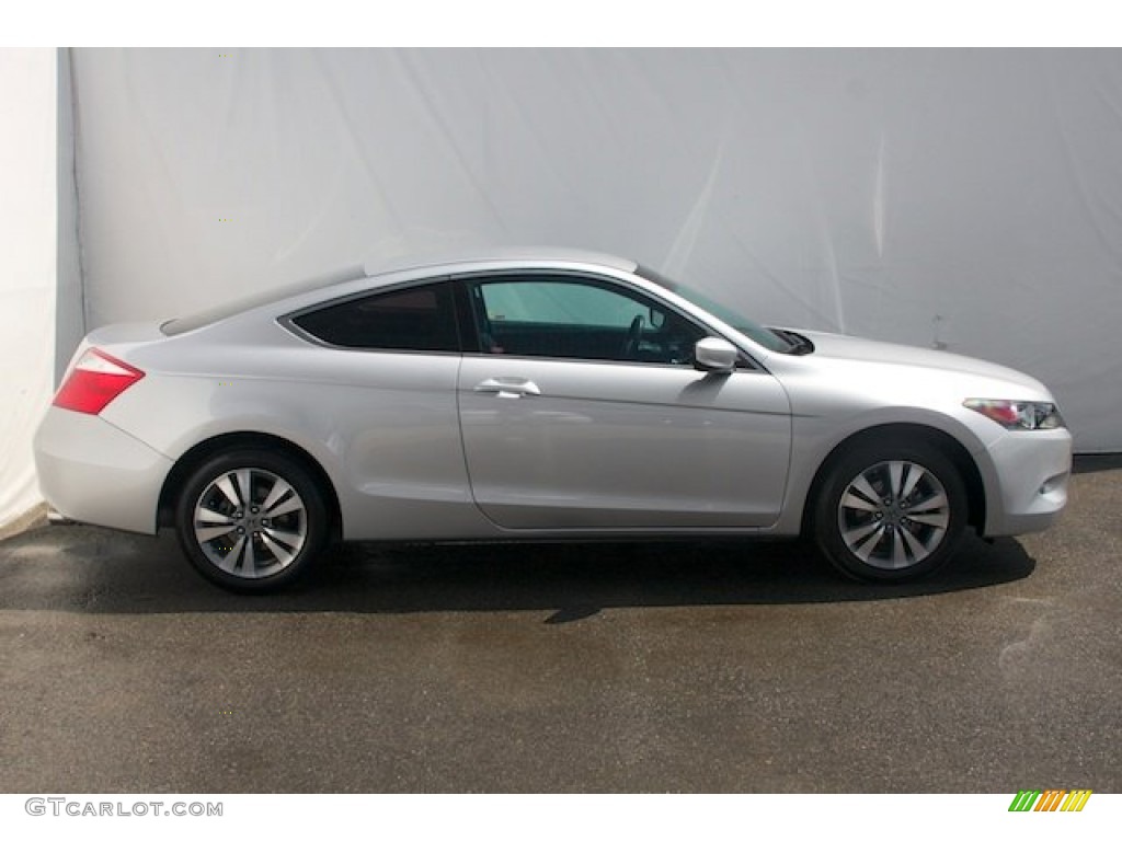 2010 Accord LX-S Coupe - Alabaster Silver Metallic / Black photo #10