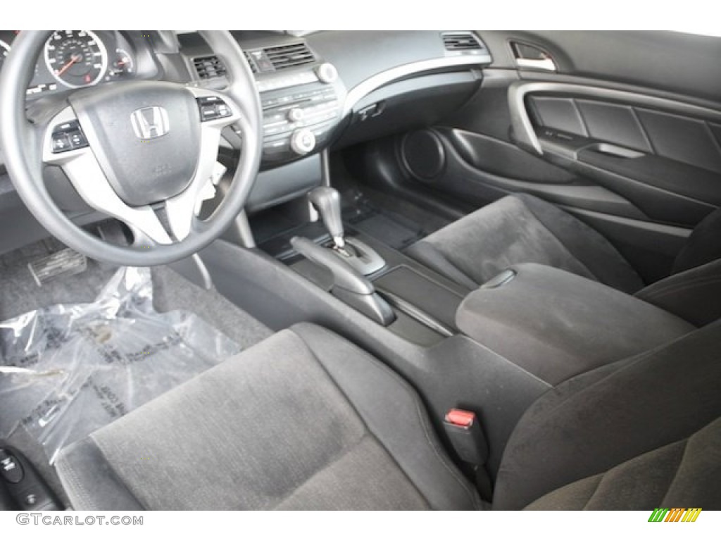 2010 Accord LX-S Coupe - Alabaster Silver Metallic / Black photo #13