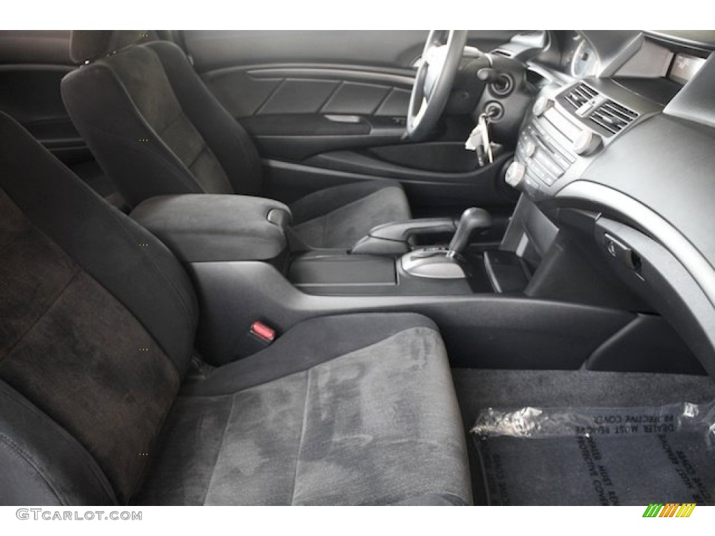 2010 Accord LX-S Coupe - Alabaster Silver Metallic / Black photo #15