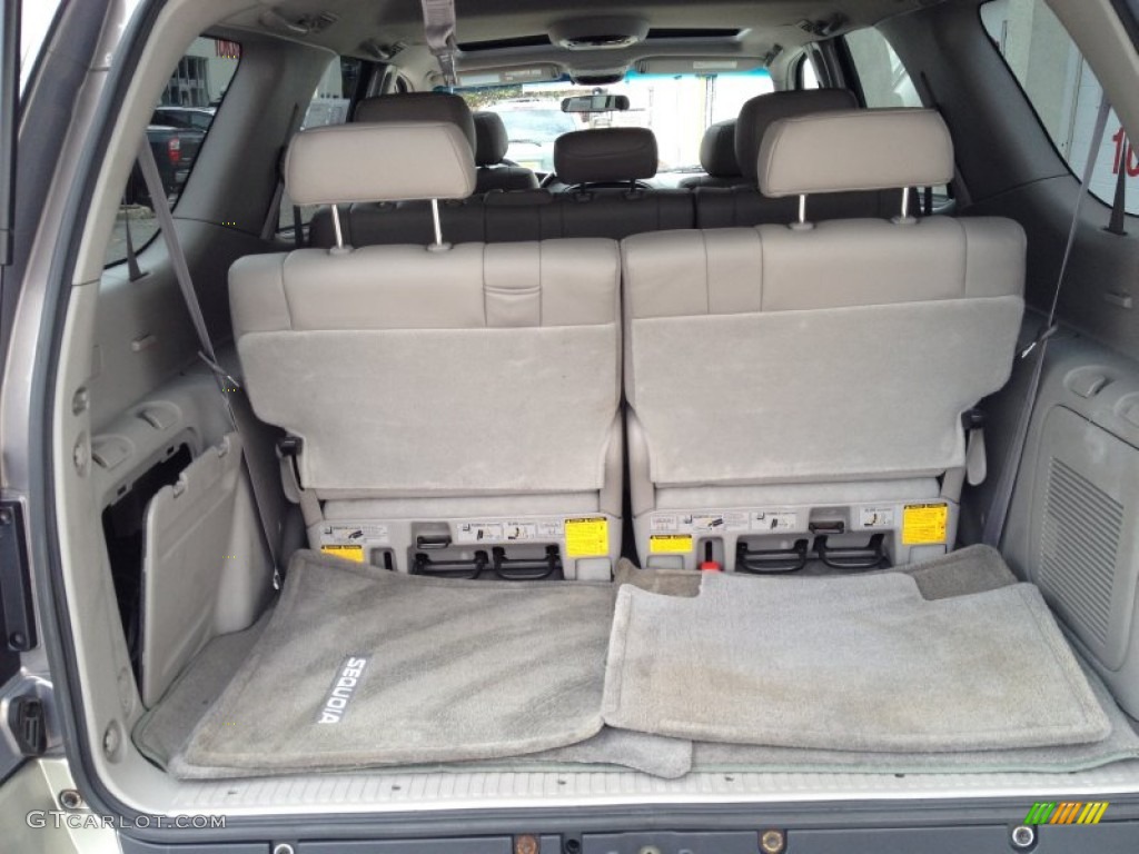 2001 Sequoia SR5 4x4 - Thunder Gray Metallic / Charcoal photo #25