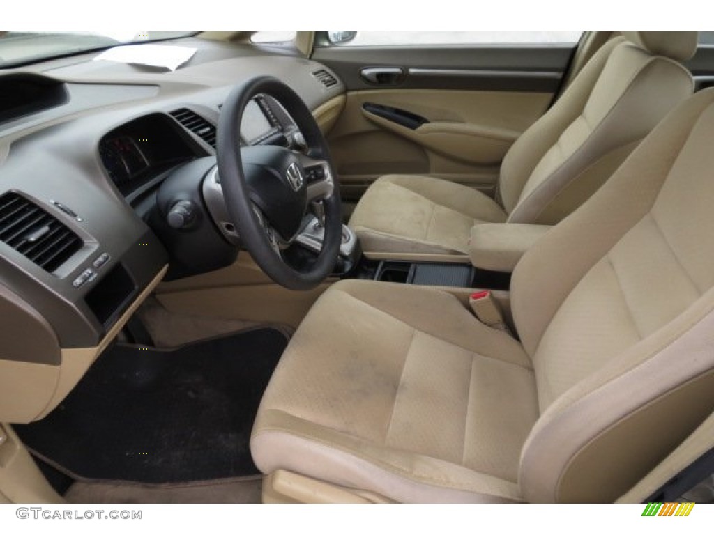 Ivory Interior 2008 Honda Civic Hybrid Sedan Photo #78997718