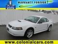 2001 Oxford White Ford Mustang GT Coupe  photo #1