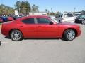 2007 Inferno Red Crystal Pearl Dodge Charger   photo #12