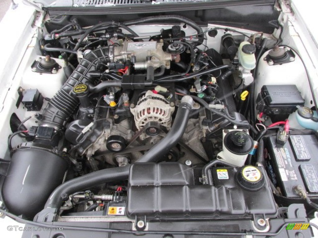 2001 Ford Mustang GT Coupe 4.6 Liter SOHC 16-Valve V8 Engine Photo #79000132