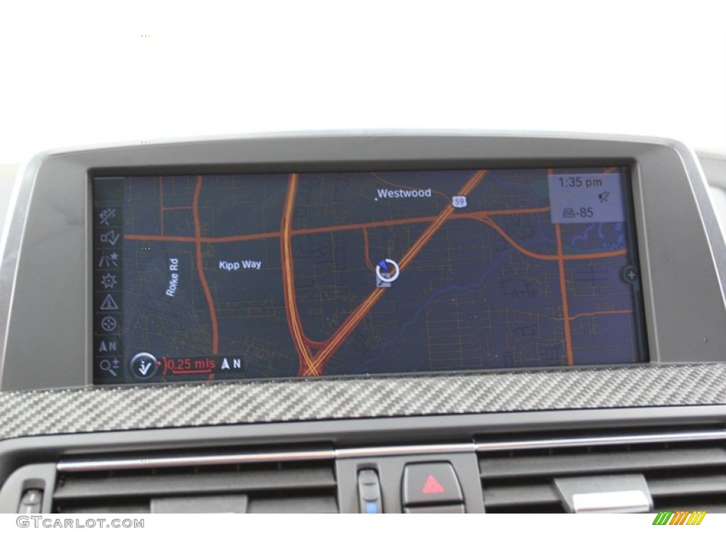2012 BMW M6 Convertible Navigation Photos