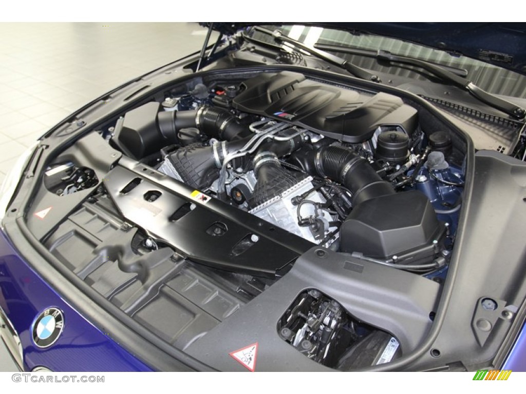 2012 BMW M6 Convertible 4.4 Liter DI M TwinPower Turbo DOHC 32-Valve VVT V8 Engine Photo #79000795