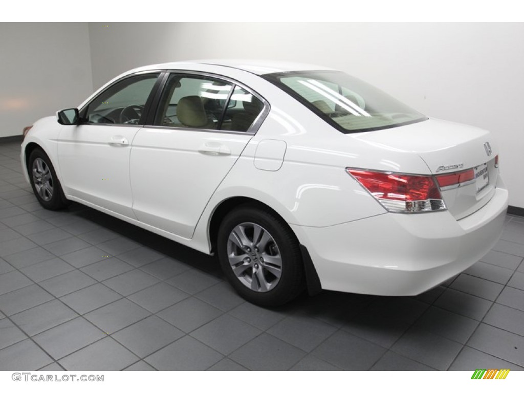 2011 Accord SE Sedan - Taffeta White / Ivory photo #5