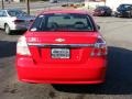 2007 Victory Red Chevrolet Aveo LS Sedan  photo #4