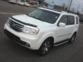 2012 White Diamond Pearl Honda Pilot Touring  photo #10