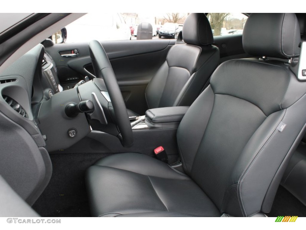 2011 Lexus IS 250C Convertible Front Seat Photo #79002258