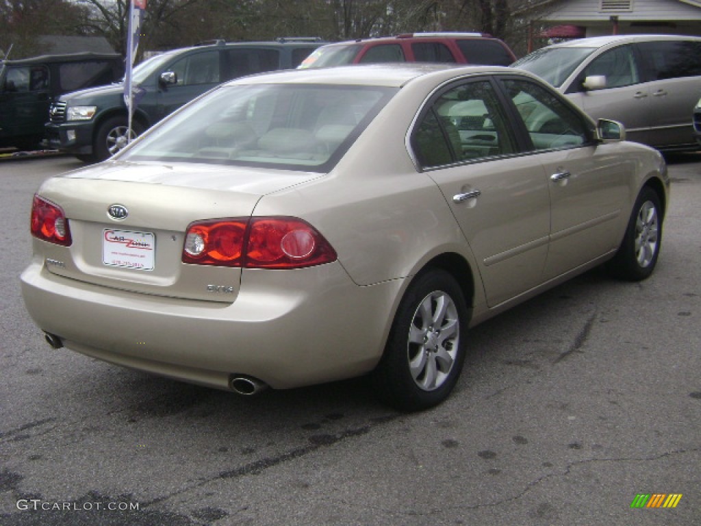 2006 Optima EX V6 - Cream Gold / Beige photo #7