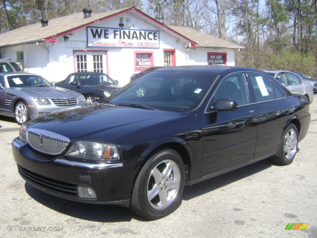 2005 Black Lincoln LS V6 Luxury 78997012 Car Color