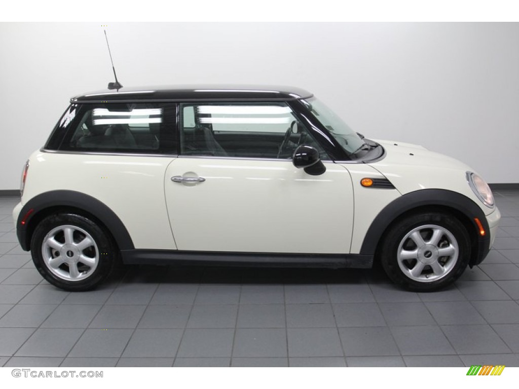 2010 Cooper Hardtop - Pepper White / Grey/Carbon Black photo #7