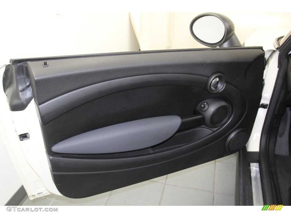 2010 Cooper Hardtop - Pepper White / Grey/Carbon Black photo #15