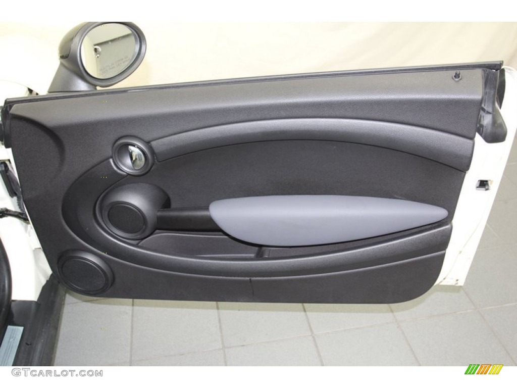 2010 Cooper Hardtop - Pepper White / Grey/Carbon Black photo #30