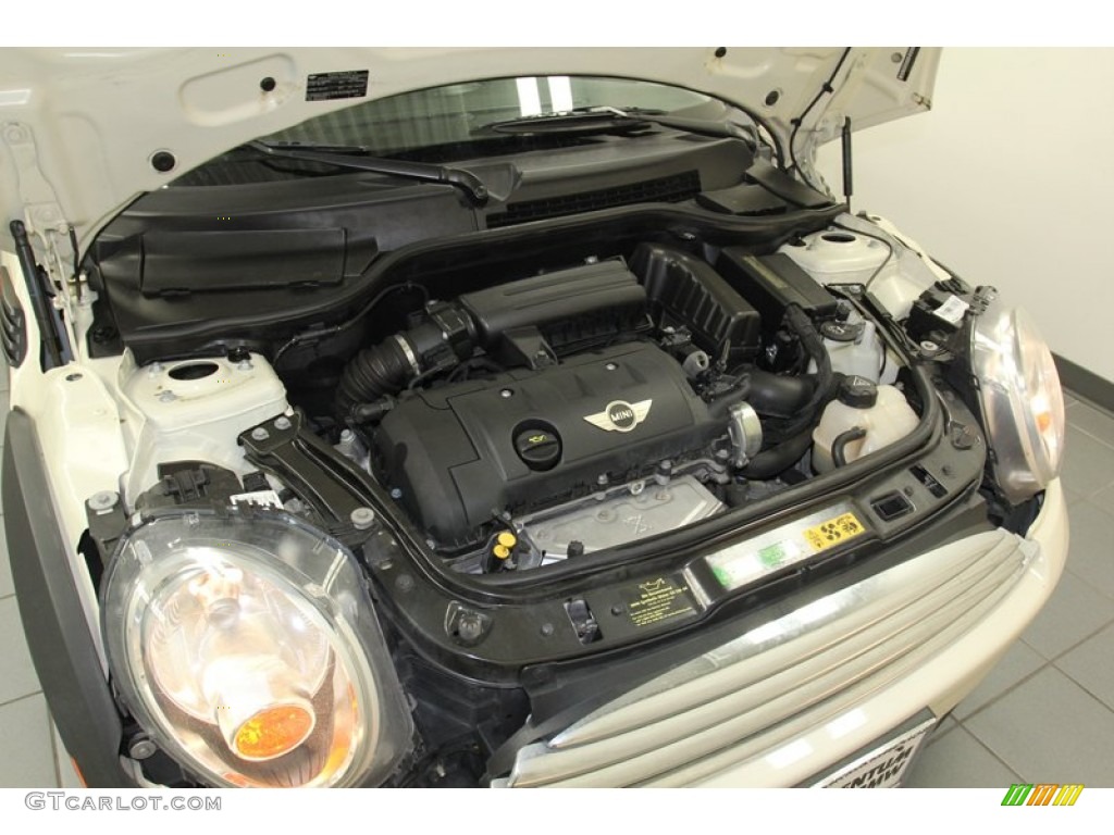 2010 Cooper Hardtop - Pepper White / Grey/Carbon Black photo #32